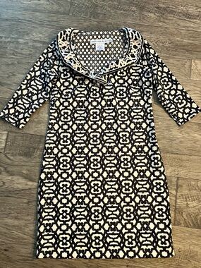 Gretchen Scott Designs Ruffleneck Dress